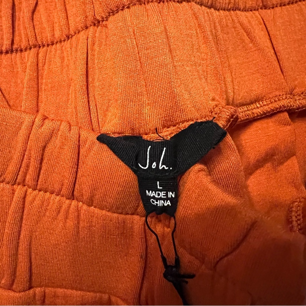 NWT Joh Apparel Texas Orange Francine French Scuba Pearl Hoodie Set - Large - Picture 14 of 16